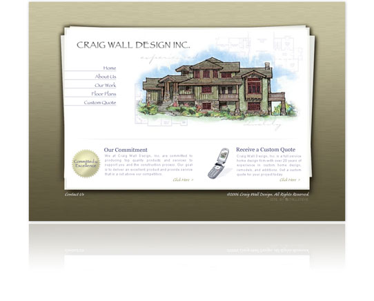 Craig Wall Design Web Site
